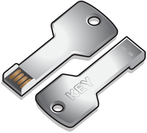 Key Style USB Drives