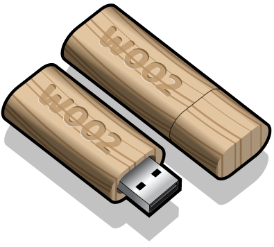 Wooden USB Drives