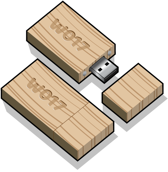 Wooden USB Drives MINI