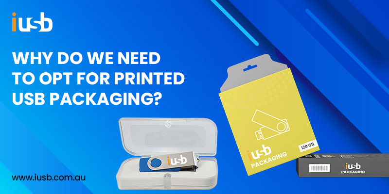 Printed USB packaging