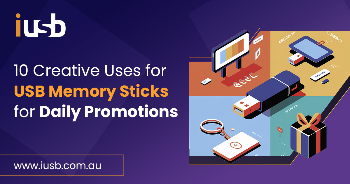 Creative Uses for USB Memory Sticks for Daily Promotions