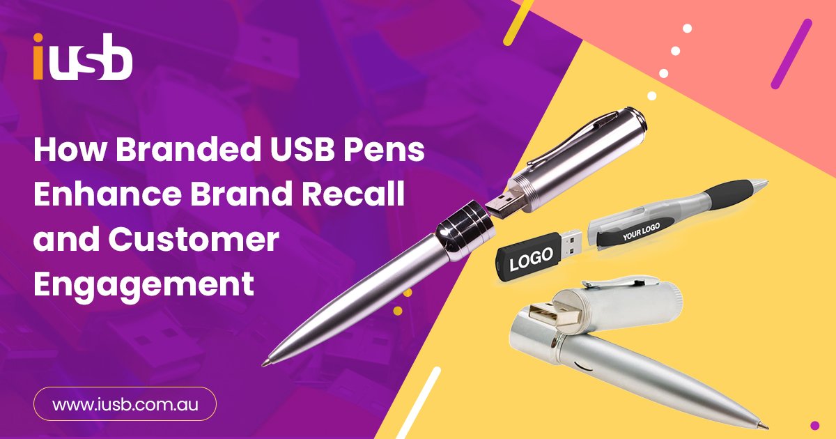 Branded USB Pens Enhance Brand Recall and Customer Engagement